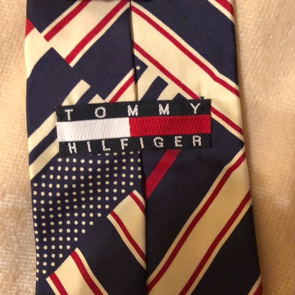 Tommy Hilfiger | Accessories | Tommy Hilfiger Silk Red White And Blue ...